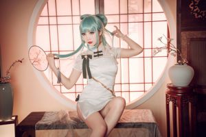 [COS Welfare] Lindo y popular hada de fideos Coser - Hatsune Cheongsam