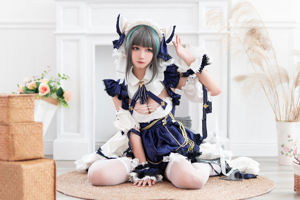 [Célébrité Internet COSER photo] Fille Weibo Momoko Kwai Kwai - Cheshire